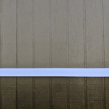 Siding Paint Project BEFORE AND AFTER