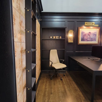 Office with Custom Record Storage