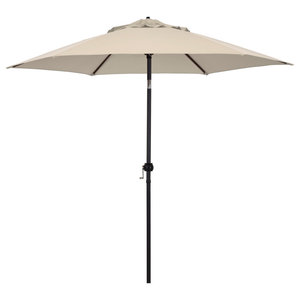 Abba Patio 7 5 Umbrella With Push Button Tilt Contemporary Outdoor Umbrellas By Appearances International