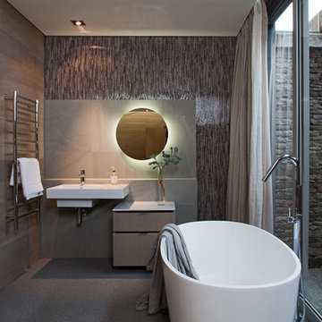 Various Bathrooms with Bathroom Butler heated towel rails