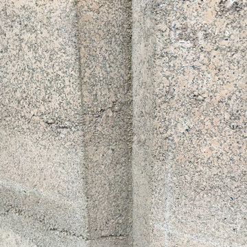 Rammed Earth Control Joint