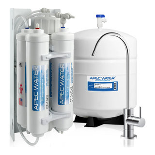 APEC Water Electric Pumped Reverse Osmosis Drinking System Low Pressure Homes Ro-pump