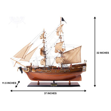 Pirate Ship Exclusive Edition Museum-quality Fully Assembled Wooden Model Ship