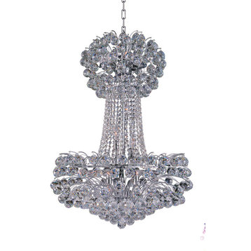 Artistry Lighting Sirius Collection Crystal Chandelier 26x36, Chrome
