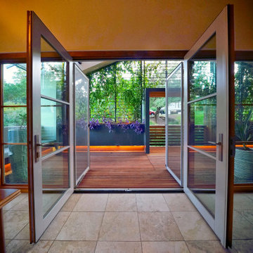 La Sombra - Opened French and Screen Doors!