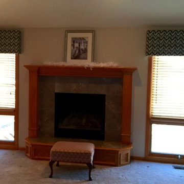Simple but fun cornice boards