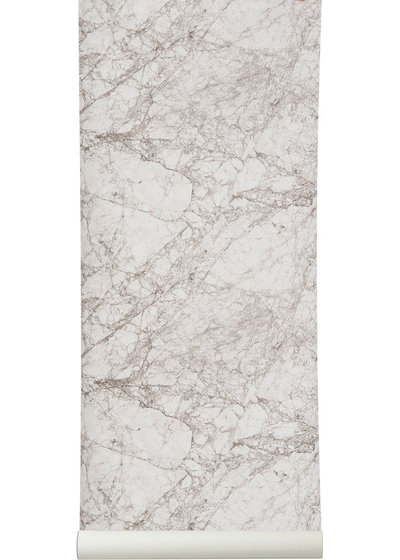 Contemporary Wallpaper Marble Wallpaper, Brown