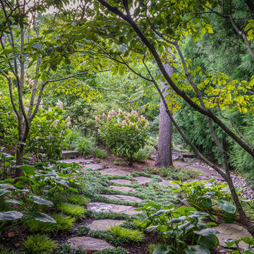 Potomac Kitchen Garden and Outdoor Living Area