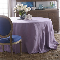 COLORED BURLAP TABLECLOTH - NEW - Products