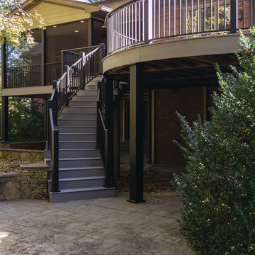 Marietta Deck and Screened Porch Remodel for Entertaining