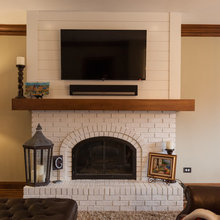 Basement Fireplace