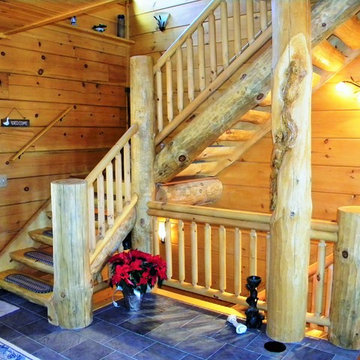 Custom Log Home featured in Log Home Living