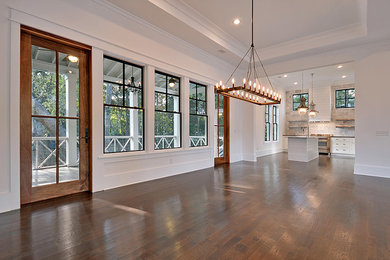 Dining room - traditional dining room idea in Charleston