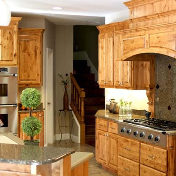 Knotty Alder Custom Cabinets