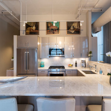 Iceberg Quartzite Kitchen