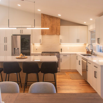 Beaverton Vaulted Ceilings & Open-Concept Kitchen Remodel