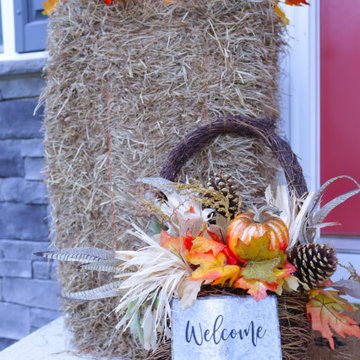 Autumn Porch Decor (Inquire for a quote for your home)
