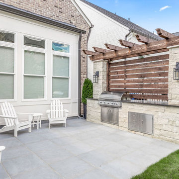 Bluestone Patio & Outdoor Kitchen