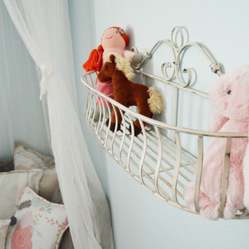 Vintage Feminine Toddler Room