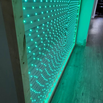 Backlit Onyx Kitchen Island