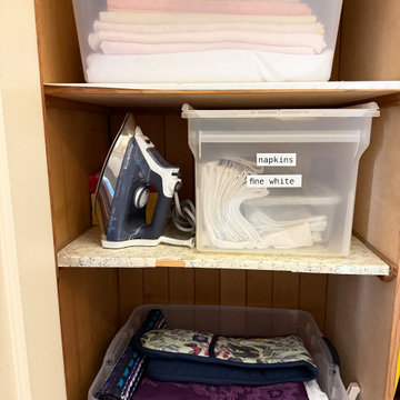 Utility & Table Linen Storage