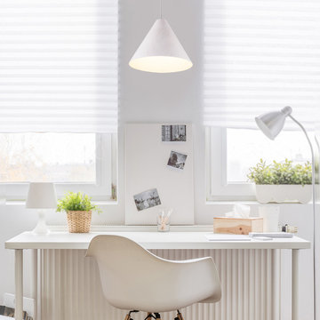 Carnaby Wood Pendant Lamp, White