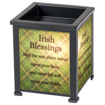 Irish Blessings God Hold You Glass Warmer