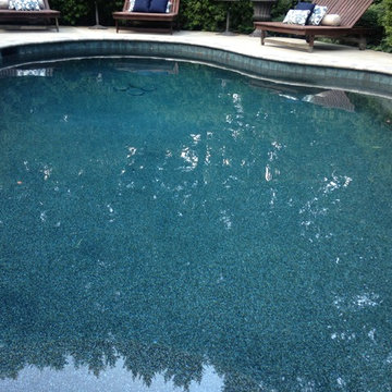 Residential Pool Renovations - Black Marble PebbleTec