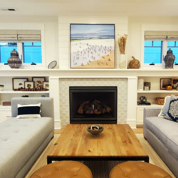 Contemporary Coastal Living Room