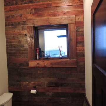 Barnwood wall