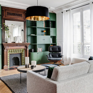 Transformation d'un appartement haussmannien de 120m²