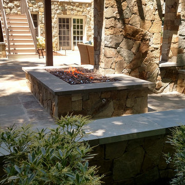 Great Falls Patio, Pergola, Kitchen, & Fire Pit