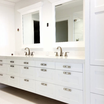 Modern White Bathroom