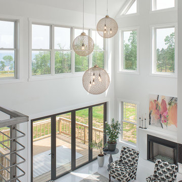 Contemporary Farmhouse New Build Project by- Dawn D Totty Designs