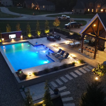 Modern Pool Background