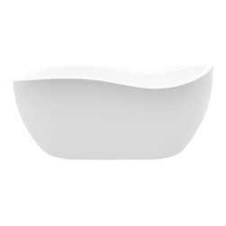 A&E Bath and Shower - Axel-NF 68" Freestanding Tub No Faucet - Bathtubs