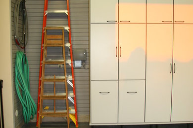 Inspiration for a contemporary garage remodel in Philadelphia