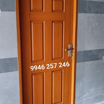 Fibre Bathroom Door Designs In Thrissur, Kerala