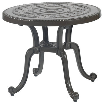 Grand Terrace 26" Round End Table, Shade