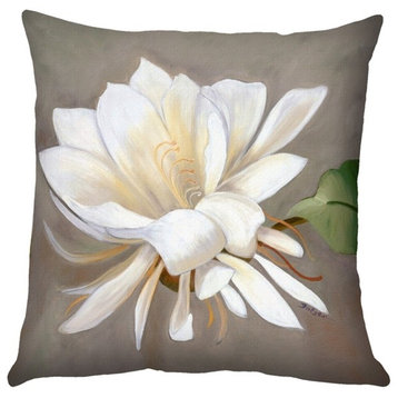 Pillow Decor - Cactus Flower Throw Pillow 20x20 SQ
