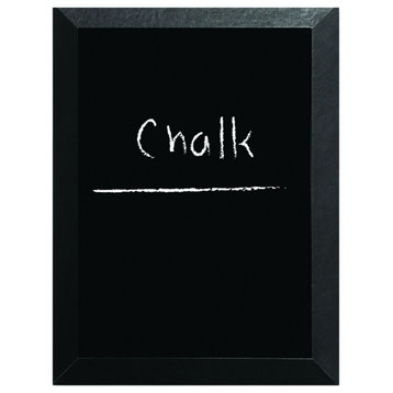 Kamashi Chalk Board, Black Mdf Frame, 24"x36"