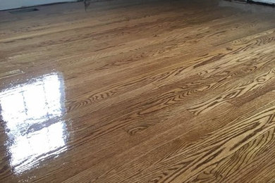 New Hardwood Floor Installation