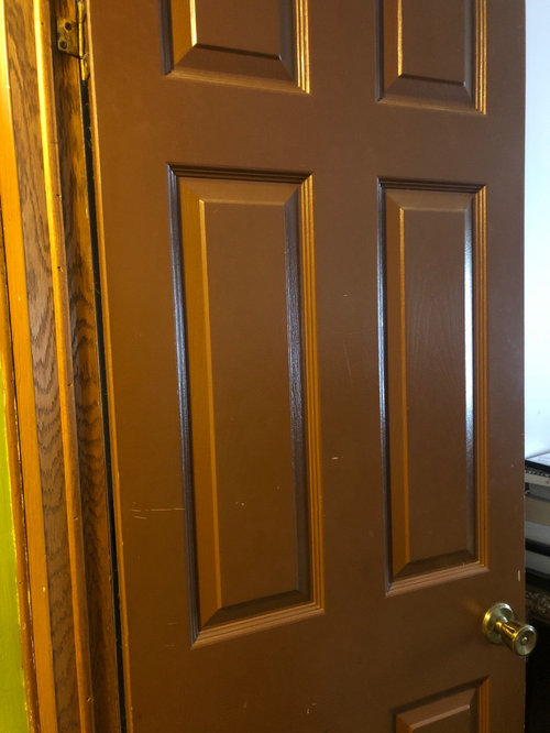 Painting interior doors and casings gloss black