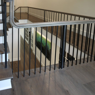 Project #82 | Three-Level Staircase with Extended Balcony