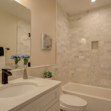 Bathroom Remolded With Standing Shower, Sink With Cabinet Space, Maryland