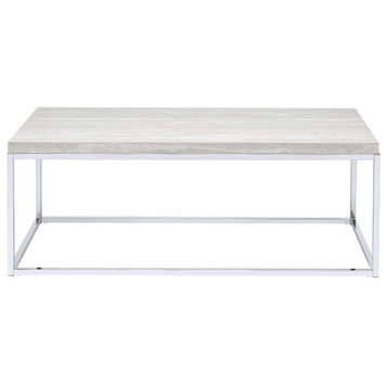 Acme Snyder Coffee Table Chrome