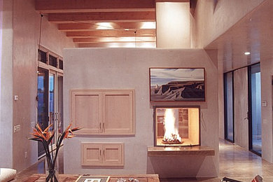 Inspiration for a contemporary home design remodel in Albuquerque