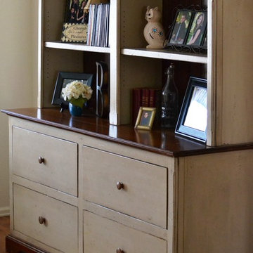 Poplar and Cherry Office File Cabinet