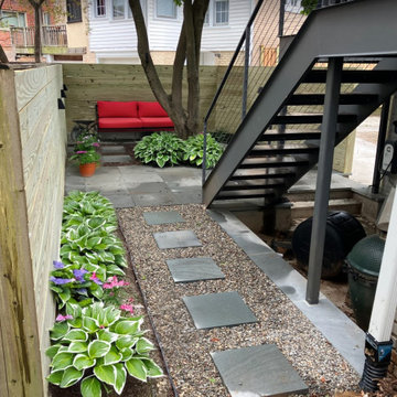 Backyard enclosure and beautification