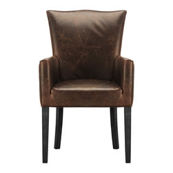 Aiden Arm Chair with Black Leg - Armchairs And Accent Chairs